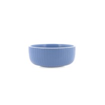 Snack Bowl Bidasoa Moana Blue Ceramic (12 Units)
