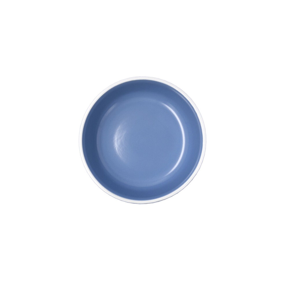 Snack Bowl Bidasoa Moana Blue Ceramic (12 Units)
