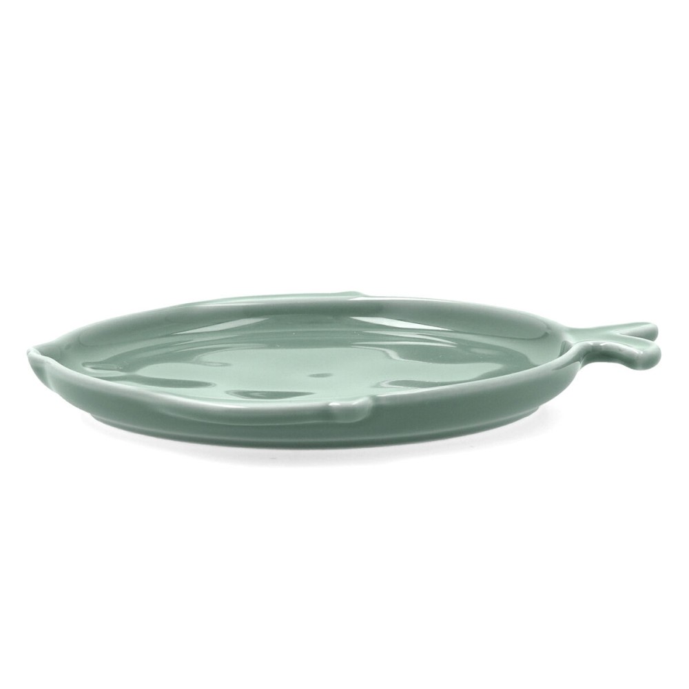 Assiette plate Bidasoa Aura Stela Vert Céramique Poisson 19 x 18 x 2 cm (6 Unités)