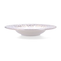 Pasta Dish Bidasoa Deneb Hydrozero Brown Ceramic Ø 30 cm (6 Units)