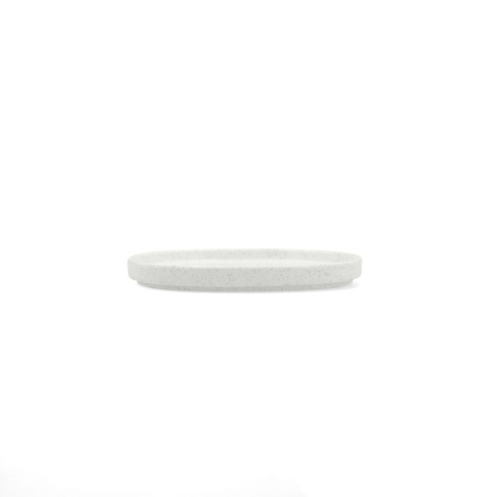 Flat Plate Bidasoa Elite White Ceramic 16,5 x 16,5 x 1,7 cm (8 Units)