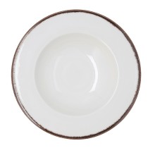 Pasta Dish Bidasoa Orion Hydrozero White Ceramic Ø 30 cm (6 Units)