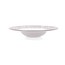 Pasta Dish Bidasoa Deneb Hydrozero Brown Ceramic Ø 26 cm Risotto (6 Units)
