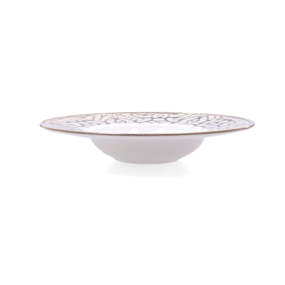 Pasta Dish Bidasoa Deneb Hydrozero Brown Ceramic Ø 26 cm Risotto (6 Units)