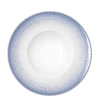 Pasta Dish Bidasoa Lea Hydrozero White Ceramic Ø 26 cm (6 Units)