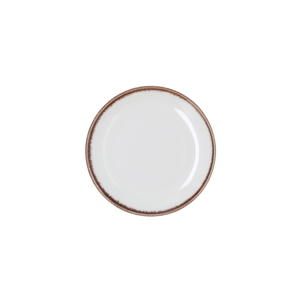 Plate Bidasoa Orion Hydrozero White Ceramic Ø 15 cm Bread (6 Units)