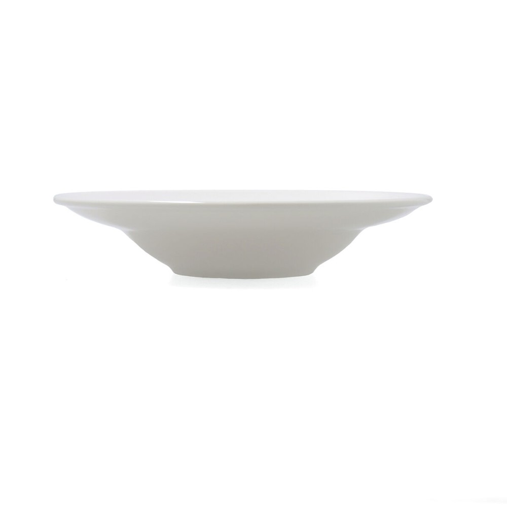 Pasta Dish Bidasoa Harmony Hydrozero White Ceramic Ø 27 cm (6 Units)