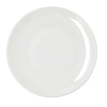 Flacher Teller Bidasoa Harmony Hydrozero Weiß aus Keramik Ø 30 cm (6 Stück)