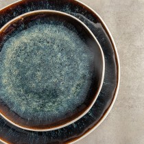 Plate Bidasoa Elite Brown Ceramic Ø 16 cm Bread (6 Units)