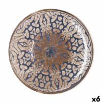 Pizza Plate Bidasoa Deneb Hydrozero Brown Ceramic Ø 30 cm (6 Units)