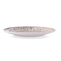Pizza Plate Bidasoa Deneb Hydrozero Brown Ceramic Ø 30 cm (6 Units)