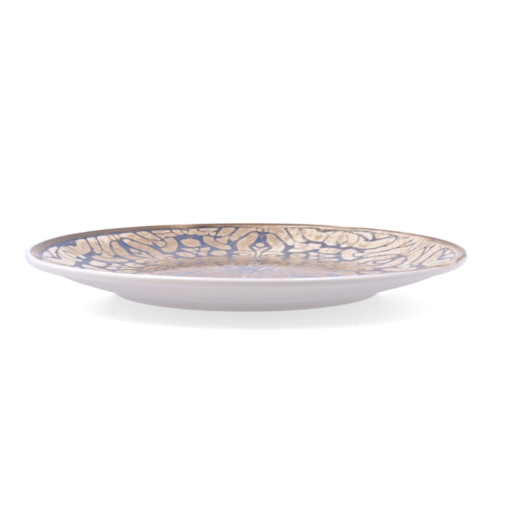 Pizza Plate Bidasoa Deneb Hydrozero Brown Ceramic Ø 30 cm (6 Units)