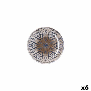 Assiette Bidasoa Deneb Hydrozero Marron Céramique Ø 15 cm Pain (6 Unités)