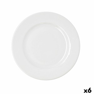 Assiette plate Bidasoa Serenity Hydrozero Blanc Céramique Ø 27 cm (6 Unités)
