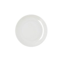 Flat Plate Bidasoa Harmony Hydrozero White Ceramic Ø 19 cm (6 Units)