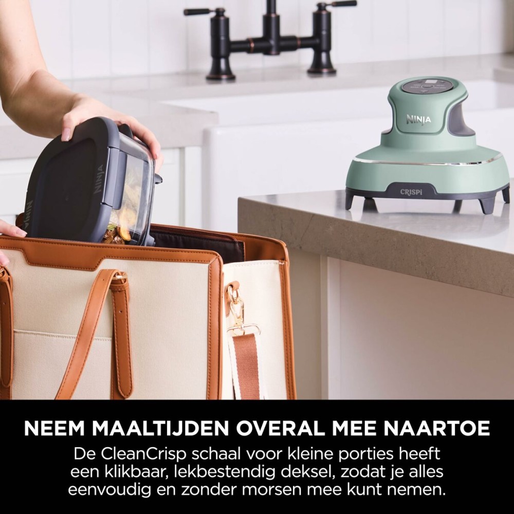 Heißluftfritteuse NINJA CRISPI grün 1700 W 3,8 L