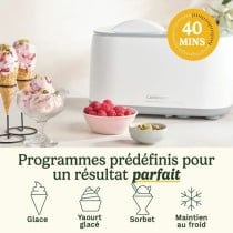 Eismaschine Cuisinart ICE90E Weiß 100 W 1 L