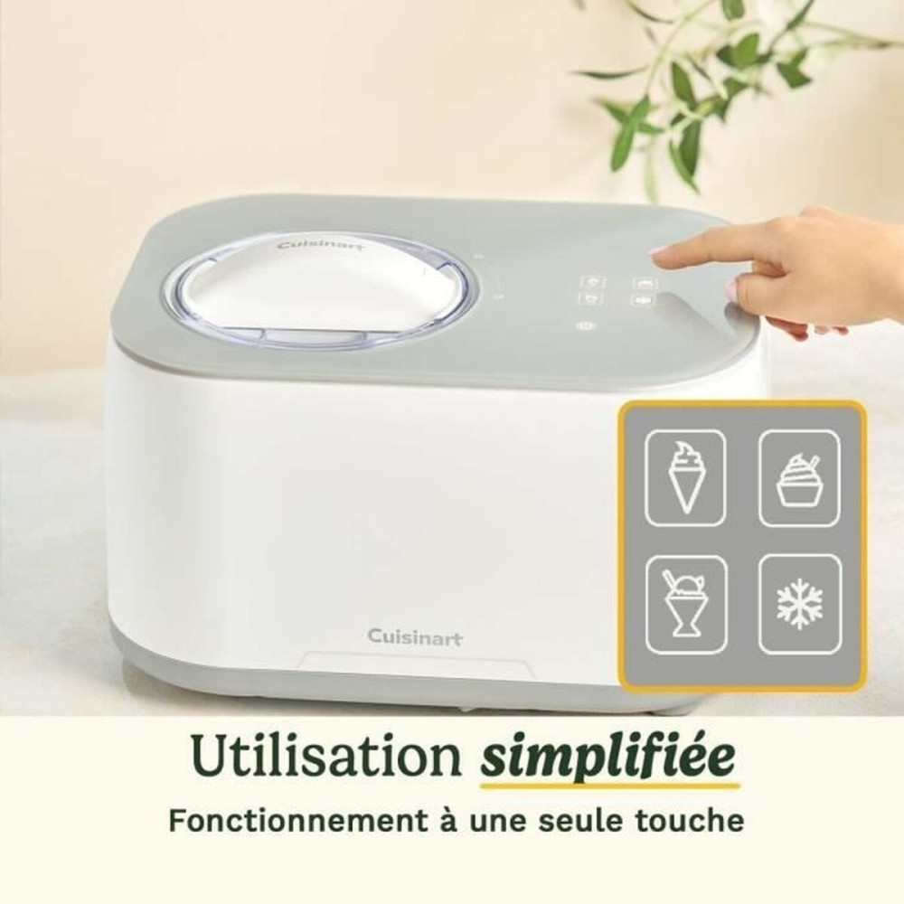 Ice Cream Maker Cuisinart ICE90E White 100 W 1 L