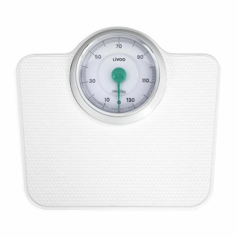 Balance Numérique de Salle de Bain Livoo DOM490 Blanc Métal