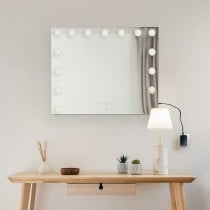 Magnifying Mirror Livoo DOS207 White Mirror