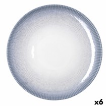 Pizza Plate Bidasoa Lea Hydrozero White Ceramic Ø 30 cm (6 Units)