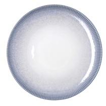 Pizza Plate Bidasoa Lea Hydrozero White Ceramic Ø 30 cm (6 Units)
