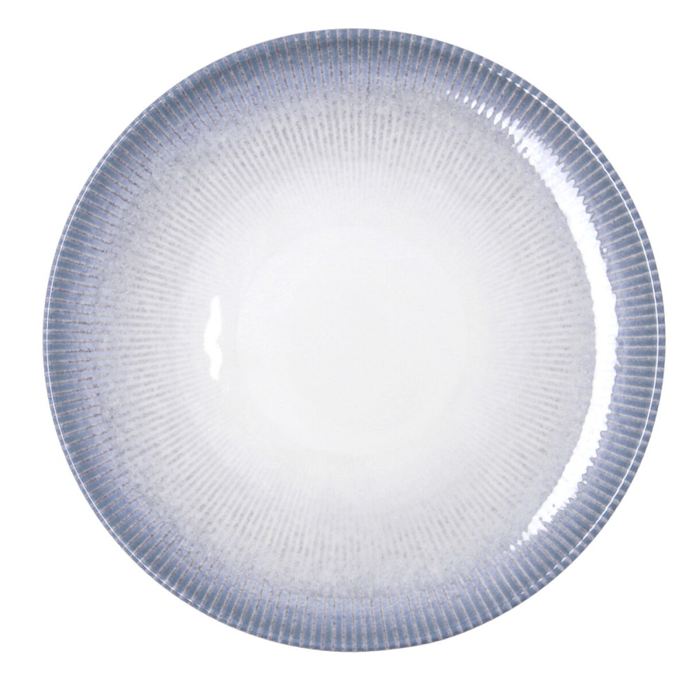 Pizza Plate Bidasoa Lea Hydrozero White Ceramic Ø 30 cm (6 Units)