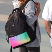 Lässiger Rucksack Milan Schwarz 41 x 30 x 18 cm