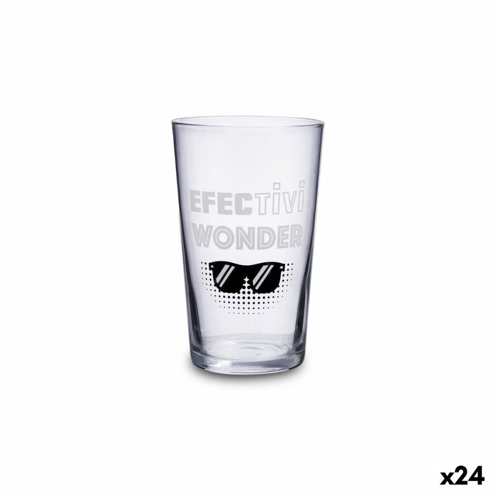 Trinkglas Luminarc Frases 90 Durchsichtig Glas 500 ml (24 Stück)
