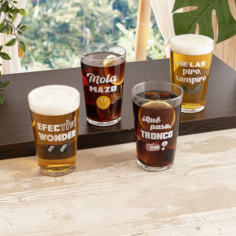 Verre Luminarc Frases 90 Transparent verre 500 ml (24 Unités)
