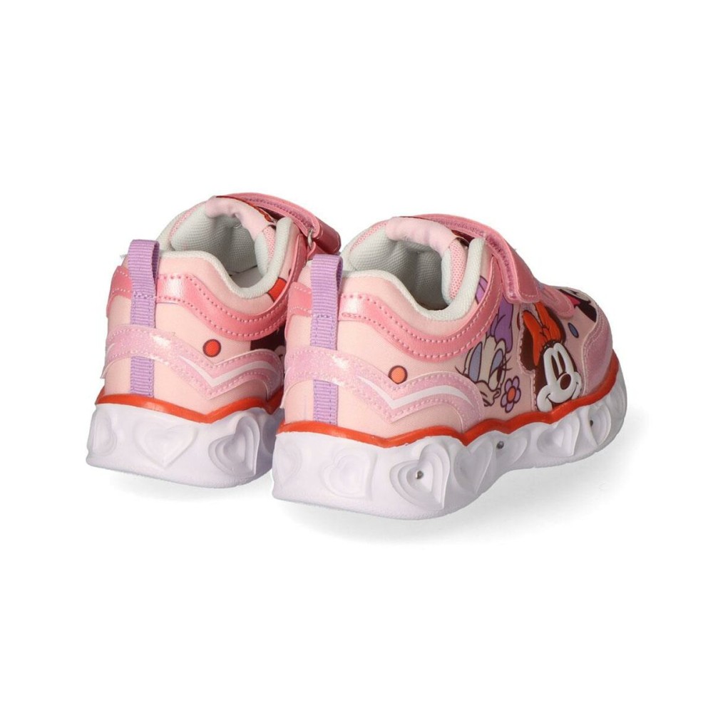 Turnschuhe mit LED Minnie Mouse Rosa
