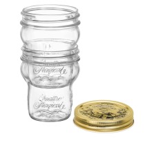 Food Preservation Container Bormioli Rocco Quattro Stagioni Transparent 270 ml (12 Units)