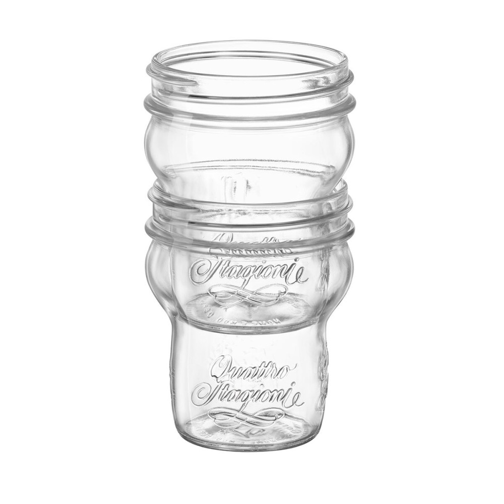 Food Preservation Container Bormioli Rocco Quattro Stagioni Transparent 270 ml (12 Units)