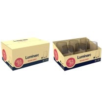 Verre Luminarc Maine Gris verre 370 ml (6 Unités)