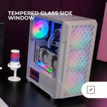 ATX Semi-tower Box Mars Gaming MCGEOW White