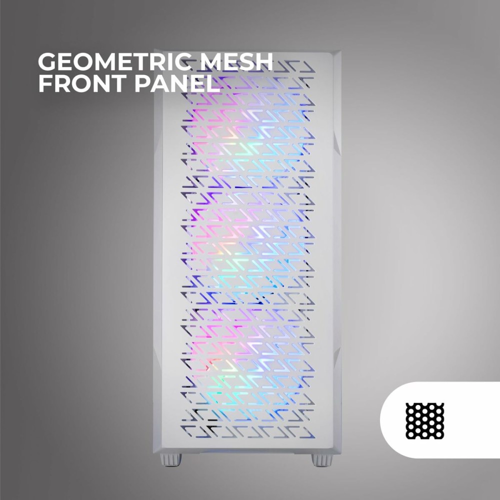 ATX Semi-tower Box Mars Gaming MCGEOW White