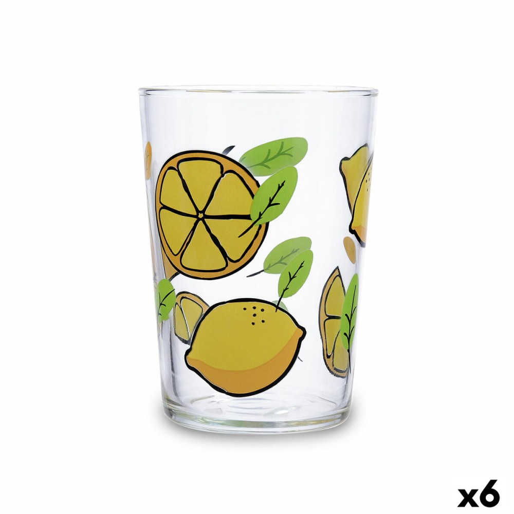 Wasserglas Luminarc Limones Bunt Glas Zitronengelb 500 ml (6 Stück)