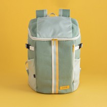 Cooler Backpack Quid Sugar Green Textile 20 L 30 x 22 x 4 cm (6 Units)