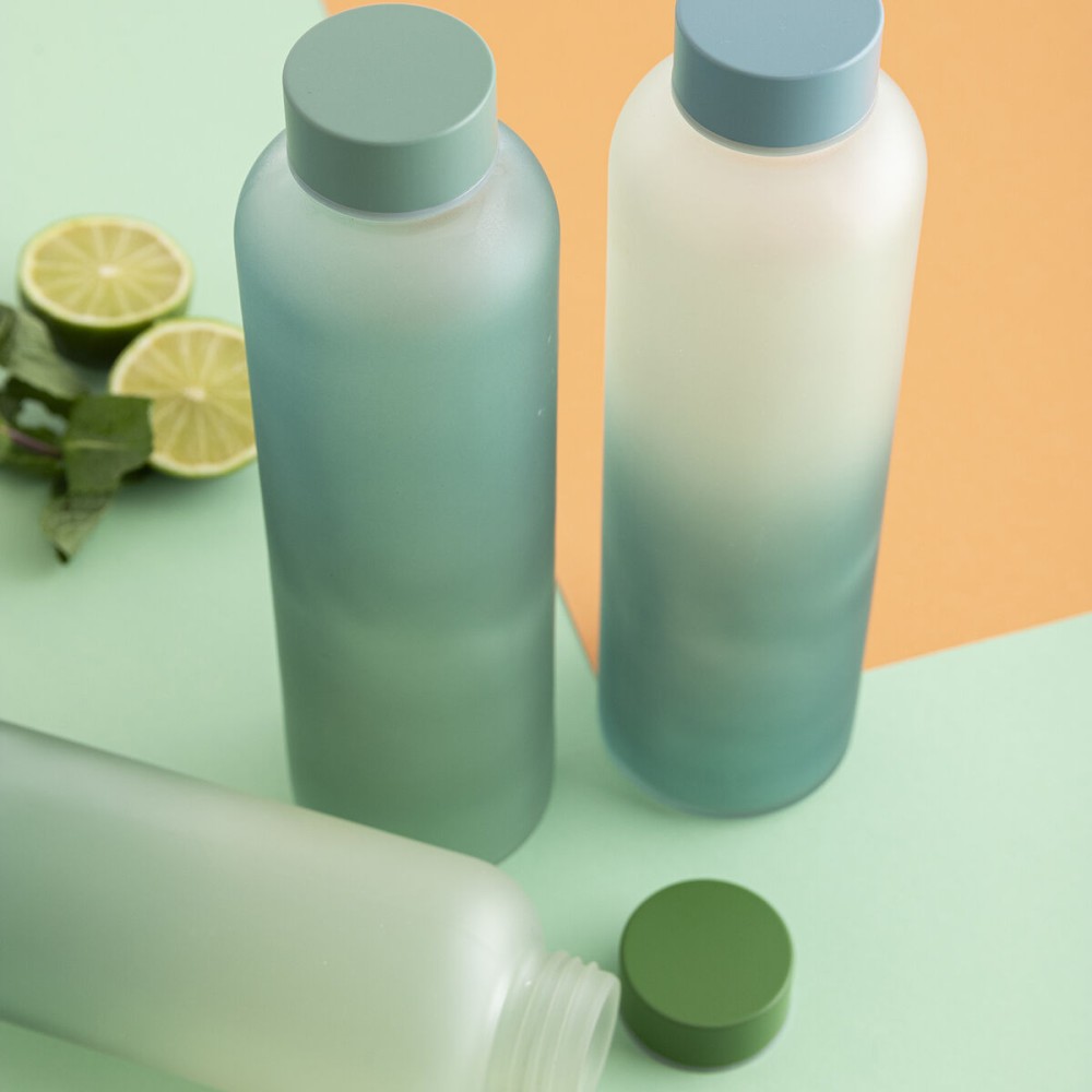 Wasserflasche Quid Quidate grün Glas 600 ml (12 Stück)