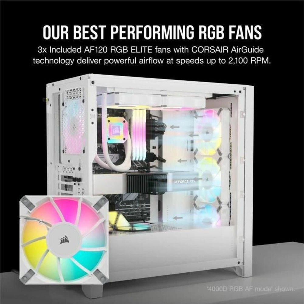 Boîtier ATX semi-tour Corsair Blanc