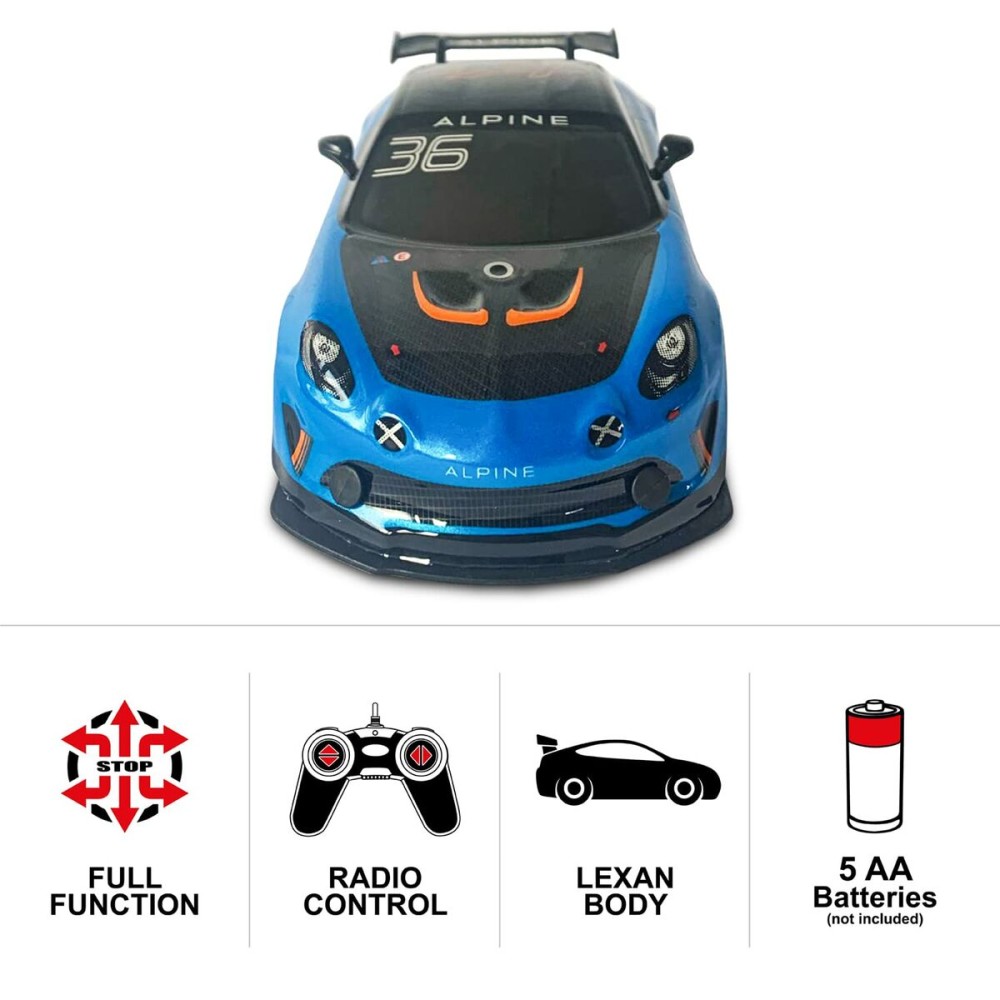 Voiture Télécommandée Mondo Alpine A110 GT4 Bleu Turquoise