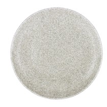 Pizza Plate Bidasoa Element Hydrozero Beige Ceramic Ø 30 cm (6 Units)
