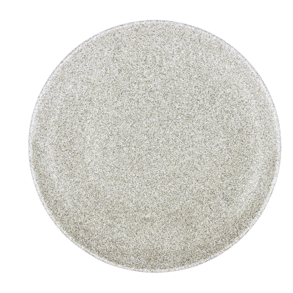 Pizza Plate Bidasoa Element Hydrozero Beige Ceramic Ø 30 cm (6 Units)