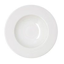 Pasta Dish Bidasoa Serenity Hydrozero White Ceramic Ø 30 cm (6 Units)