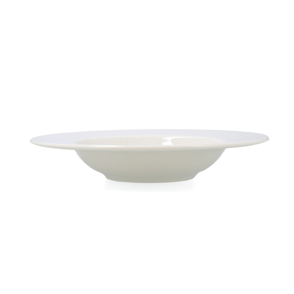 Pasta Dish Bidasoa Serenity Hydrozero White Ceramic Ø 30 cm (6 Units)