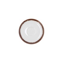 Plate Bidasoa Orion Hydrozero White Ceramic Ø 14 cm Coffee (6 Units)