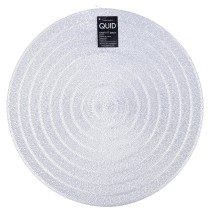 Dessous de plat Quid Habitat Argenté Plastique Ø 38 cm (12 Unités)