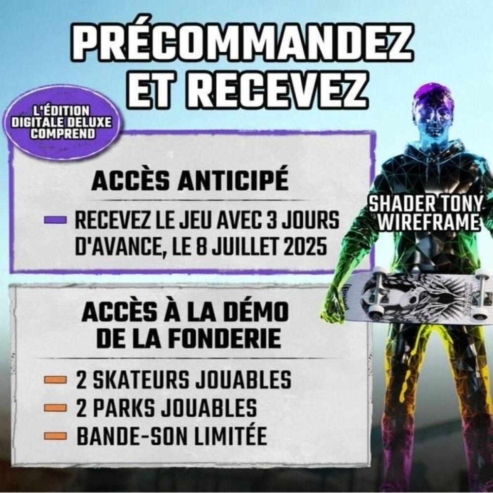 Videospiel für Switch Activision Tony Hawk's Pro Skater 3+4
