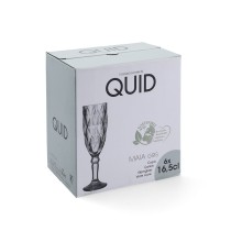 Coupe de champagne Quid Maia Bleu verre 165 ml (6 Unités)