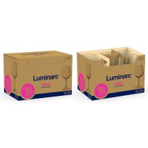 Verre Luminarc Veral Transparent verre 470 ml (6 Unités)
